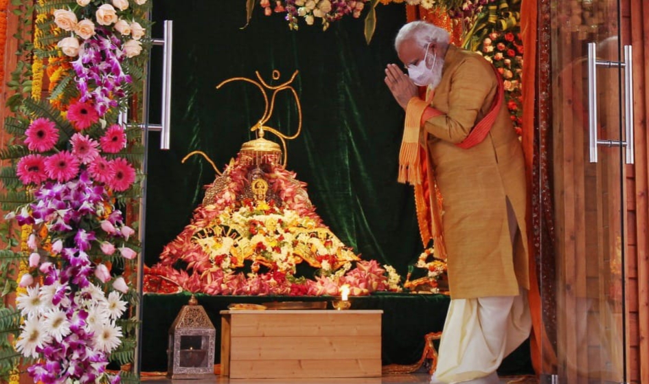 आज का दिन रामभक्तो के संकल्प का प्रमाण है – प्रधानमंत्री मोदी