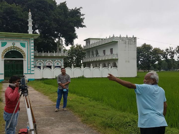 मस्जिद निर्माण का कार्य शुरू,1400 वर्गमीटर जमीन पर बनेगी इबादतगाह,रहीम-रसखान और कबीर पर रिसर्च सेंटर भी होगा