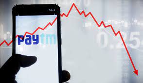 Share Market Update : पेटीएम का शेयरों का बुरा हाल , 2 दिन में 40% टूटा