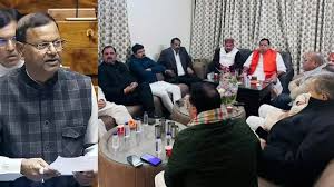 ब्राह्मण विधायकों की बैठक पर भाजपा प्रदेश अध्यक्ष पंकज चौधरी सख्त, नकारात्मक राजनीति से दूर रहने की चेतावनी