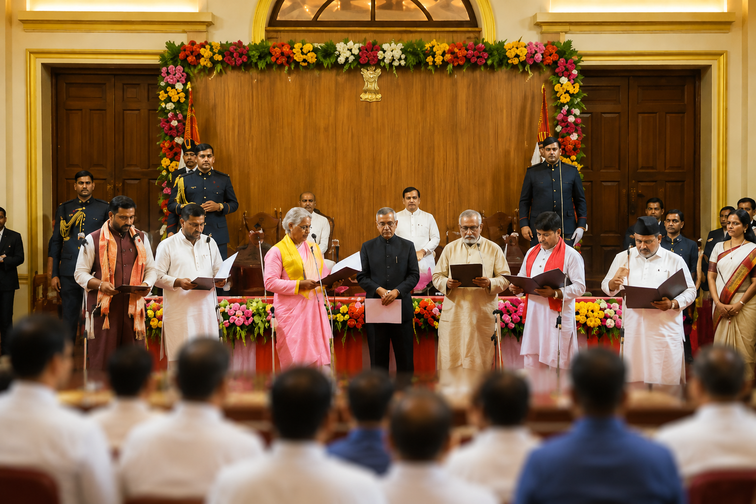 पश्चिम बंगाल में शुभेंदु सरकार का बड़ा कैबिनेट विस्तार, 35 मंत्रियों ने ली शपथ