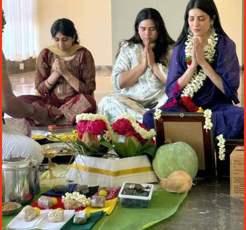 श्रुति हासन ने चेन्नई में खरीदा नया आशियाना, पारंपरिक रीति-रिवाजों के साथ किया गृह प्रवेश