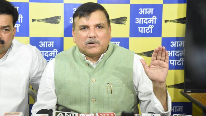 20 जुलाई को सोनम वांगचुक के समर्थन में प्रदेशव्यापी प्रदर्शन करेगी आप : संजय सिंह