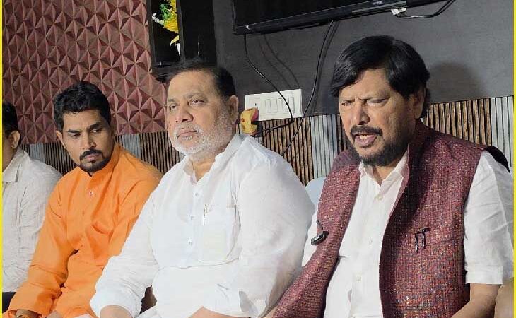 धर्मेंद्र प्रधान के इस्तीफे का श्रेय कांग्रेस को नहीं, छात्रों और आंदोलन को: रामदास आठवले