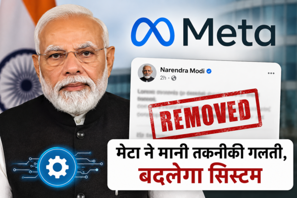 PM मोदी की पोस्ट हटाने के मामले में मेटा ने मानी तकनीकी गलती, बदलेगा सिस्टम