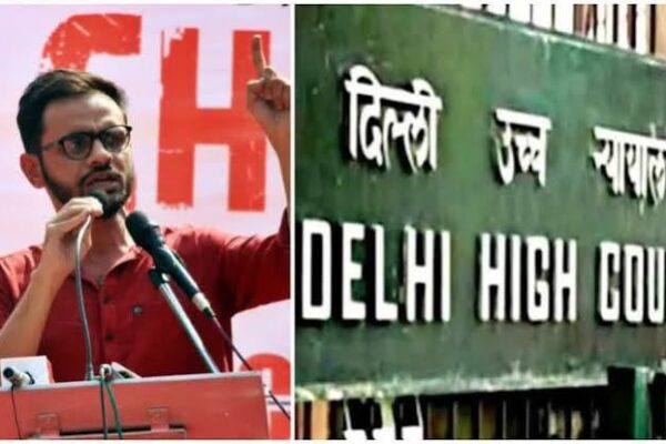 उमर खालिद की जमानत याचिका पर दिल्ली पुलिस को हाई कोर्ट का नोटिस