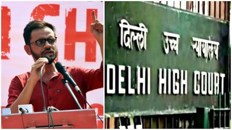 उमर खालिद की जमानत याचिका पर दिल्ली पुलिस को हाई कोर्ट का नोटिस