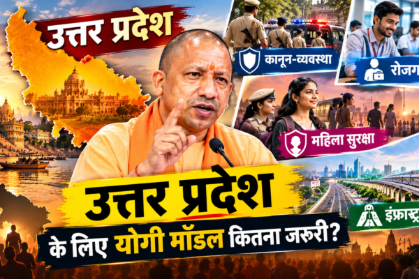 2027 से पहले बड़ा सवाल: उत्तर प्रदेश के लिए योगी मॉडल कितना जरूरी? कानून-व्यवस्था, रोजगार, महिला सुरक्षा और इंफ्रास्ट्रक्चर पर रिपोर्ट