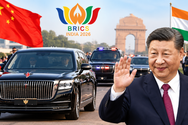 चीन से दिल्ली पहुंची शी जिनपिंग की होंगकी लिमोजिन, बैकअप कार और कम्युनिकेशन इक्विपमेंट भी आया