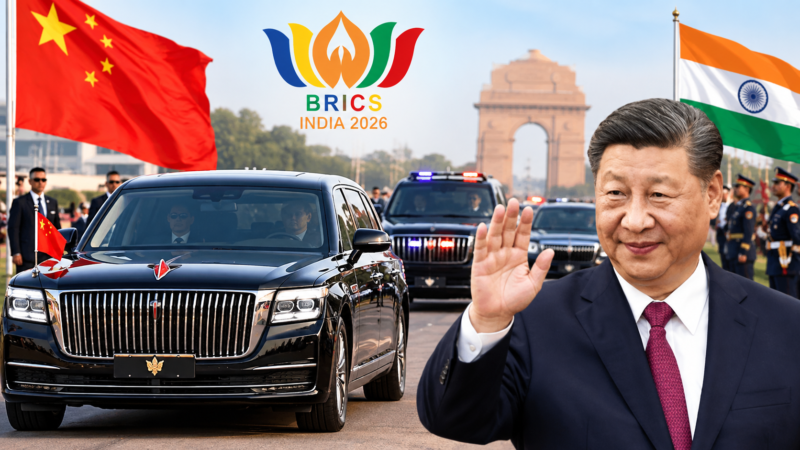 चीन से दिल्ली पहुंची शी जिनपिंग की होंगकी लिमोजिन, बैकअप कार और कम्युनिकेशन इक्विपमेंट भी आया