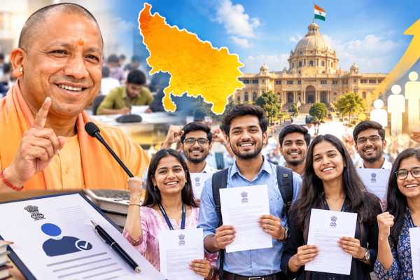 योगी सरकार का जॉब कैलेंडर ऑन! 4 दिन में 5,297 युवाओं को मिली सरकारी नौकरी