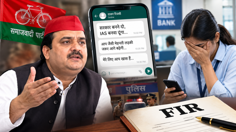 ‘सरकार बनी तो IAS बनवा दूंगा…’, महिला बैंककर्मी को मैसेज भेजने के आरोप में सपा नेता पर FIR