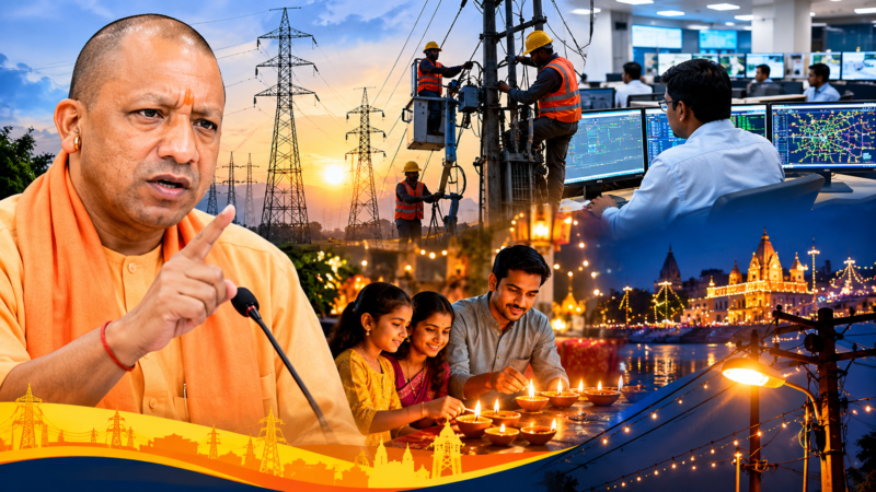 योगी सरकार ने बिजली विभाग को दिए सख्त निर्देश, त्योहारों में निर्बाध आपूर्ति का बनाया प्लान
