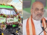 साबरमती से दौड़ी देश की पहली LNG ट्रेन, अमित शाह ने दिखाई हरी झंडी