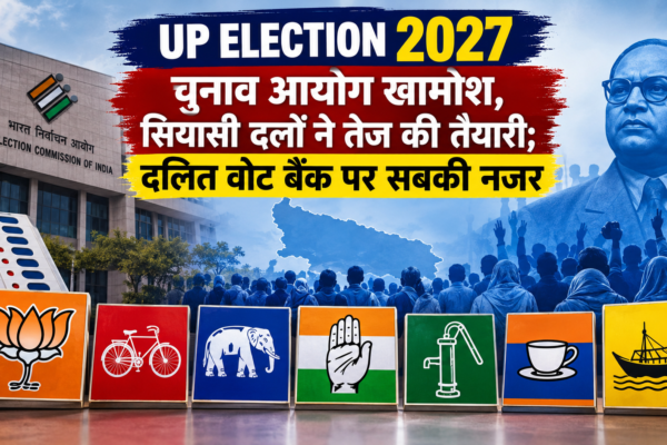 UP Election 2027: चुनाव आयोग खामोश, सियासी दलों ने तेज की तैयारी; दलित वोट बैंक पर सबकी नजर