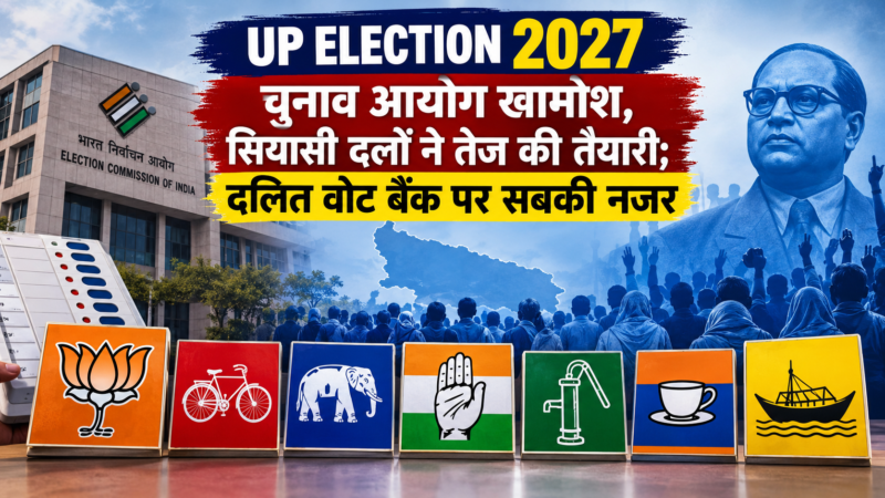 UP Election 2027: चुनाव आयोग खामोश, सियासी दलों ने तेज की तैयारी; दलित वोट बैंक पर सबकी नजर