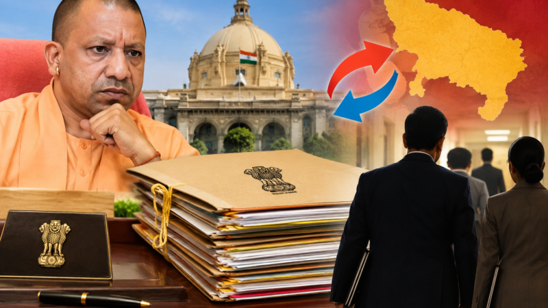 यूपी में 15 IAS और 23 PCS अफसरों के तबादले, कई अहम विभागों में बड़ा फेरबदल