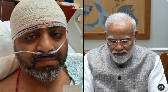 ‘हनुमान चालीसा पढ़ता रहा…’, PM मोदी से बात करते हुए भावुक हुए कैप्टन स्मित मछार