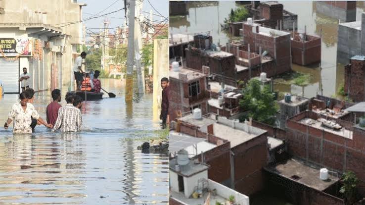 लखनऊ में बाढ़ का कहर! गोमती का पानी घरों से लेकर प्लासियो मॉल तक पहुंचा, कई इलाकों से पलायन