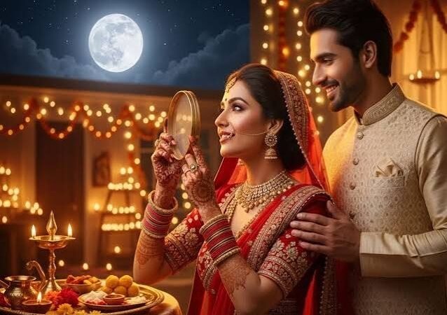 करवाचौथ पर पत्नी को दें ऐसा खास तोहफा, जो चेहरे पर मुस्कान और रिश्ते में प्यार बढ़ा दे।